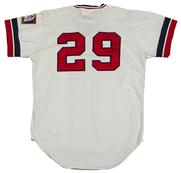 1976 Rod Carew Game Used and Signed Minnesota Twins Home Jersey (MEARS A-10 & PSA/DNA)